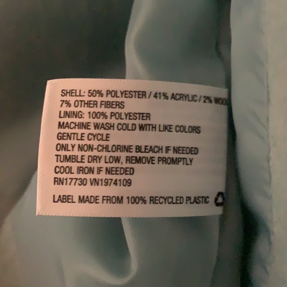 Wild fable poly/acrylic / wool trench coat - Picture 3 of 4